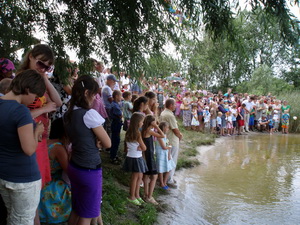 Водное крещение в Солигорском регионе