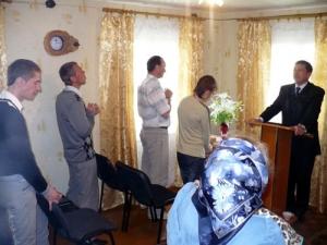 1 мая 2011г церковь ХВЕ в агрогородке Быстрица (Копыльский р-н) посетили гости