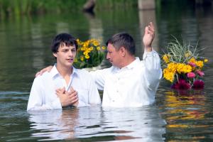 Водное крещение в Старобине