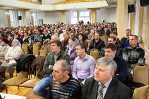 Встреча выпускников реабилитационных центров прошла в церкви