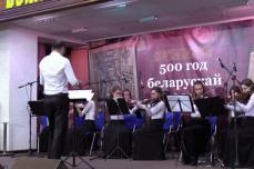 Сводный симфонический оркестр ОЦ ХВЕ участвовал в воскресном богослужении минской