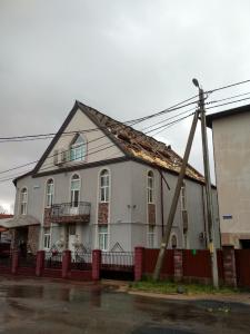 Поврежден дом молитвы минской церкви “Гефсимания”